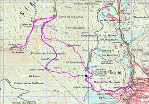 Mapa de la ruta